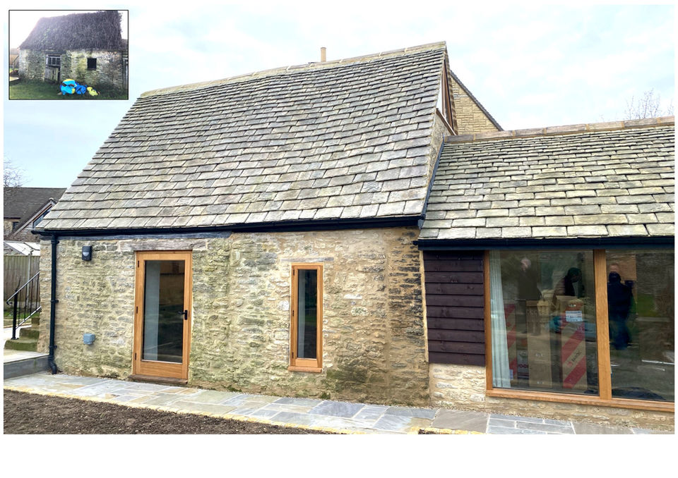 Converted stone barn