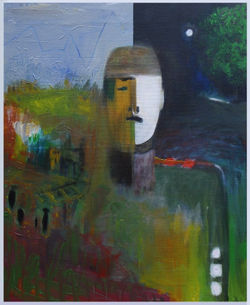 la sentinelle, 61x50 cm