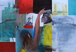 touché, 89x130 cm