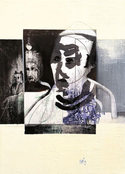les fantômes du pape, 44x32 cm