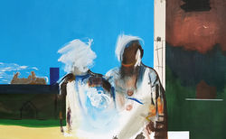 au rendez-vous des invisibles, 130x81 cm