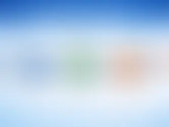 Hand on papers with words like "strategy" and "TRENDS" in a workspace. Colorful charts and a yellow notebook nearby.