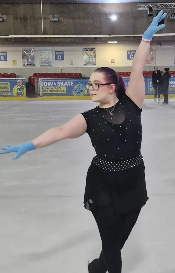 Thumbnail: Dutchess Leotard Ice Queen side view