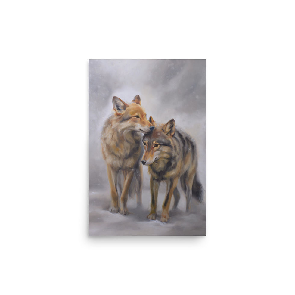 Thumbnail: In This Together | Original Oil Matte Print