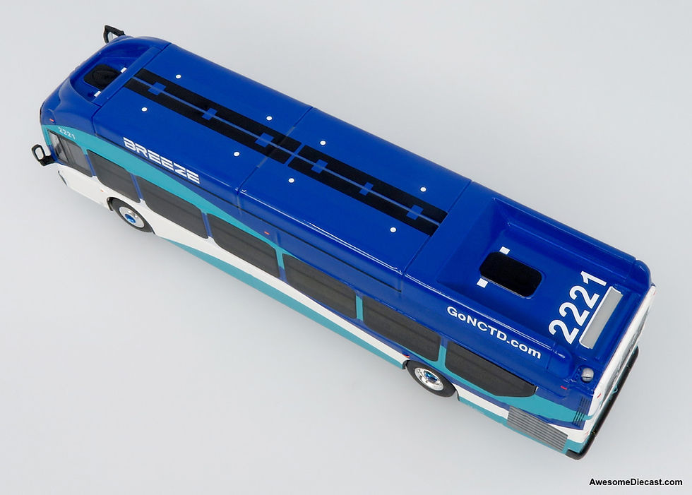 Thumbnail: 87-0613 1:87 NFI Xcelsior CHARGE Transit Bus NCTD (North County Transit District