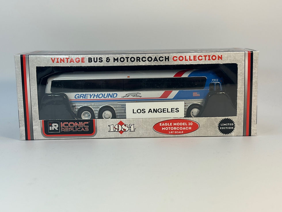 Thumbnail: 87-0354 1:87 *CUSTOM*  American Eagle model 10 Greyhound "LOS ANGELES"