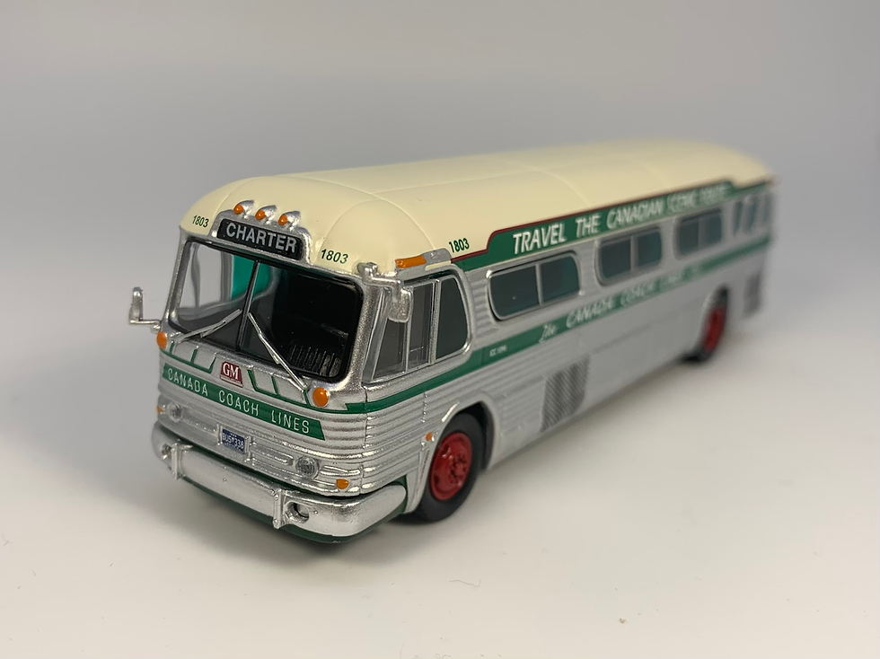 Thumbnail: 87-0300 CUSTOM "CHARTER" / 1:87 GM PD4104 Canada Coach Lines