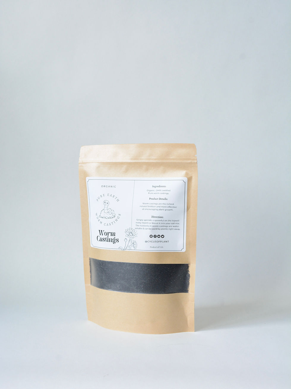 Thumbnail: Kindly Sourced Worm Castings - Cycle of Plant