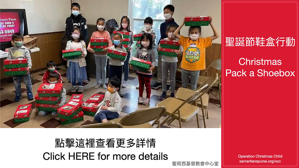 Christmas Pack a Shoebox