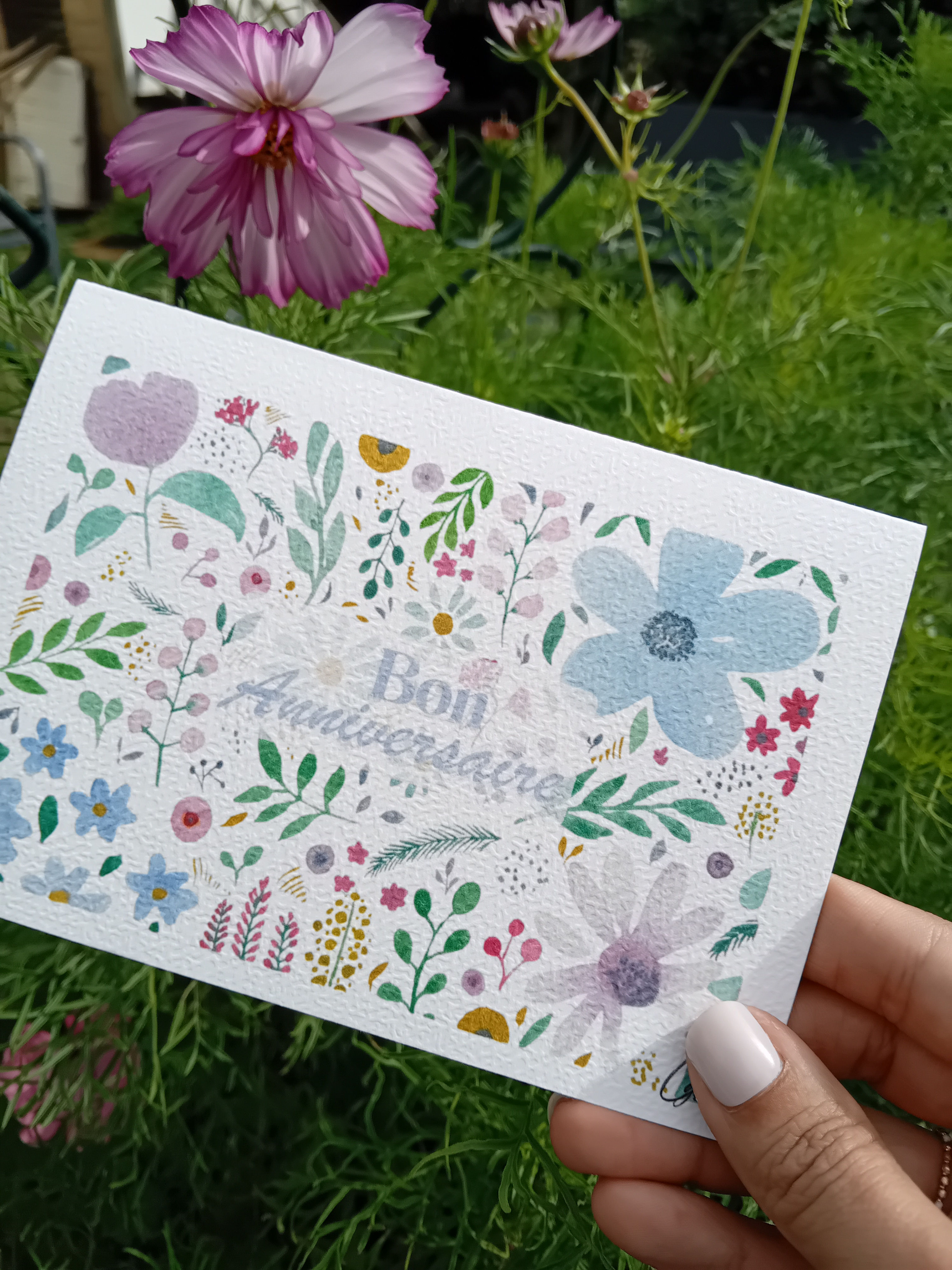 MELI MELO FLEURI Bon anniversaire