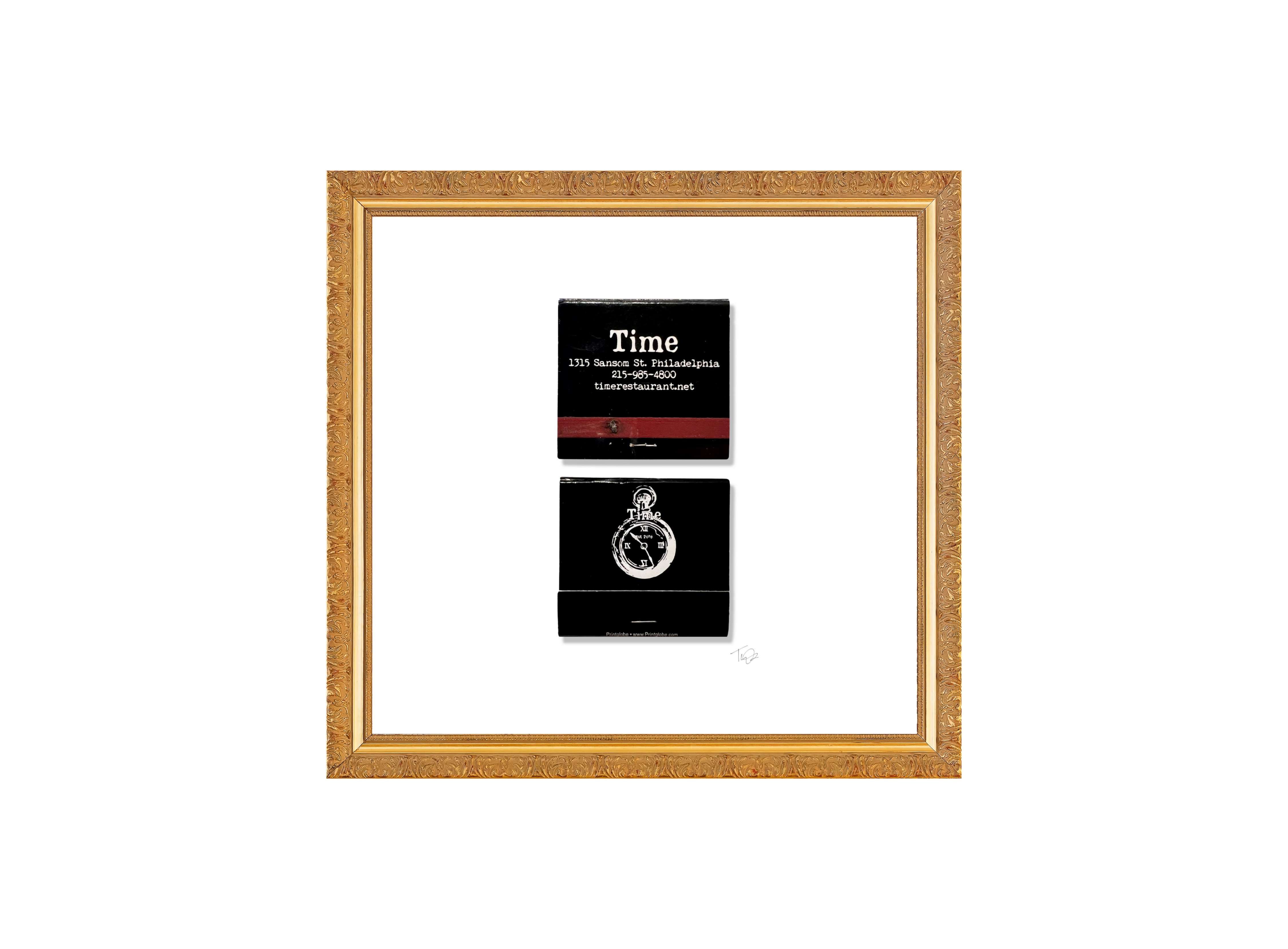 Time Philadelphia Matchbook Print