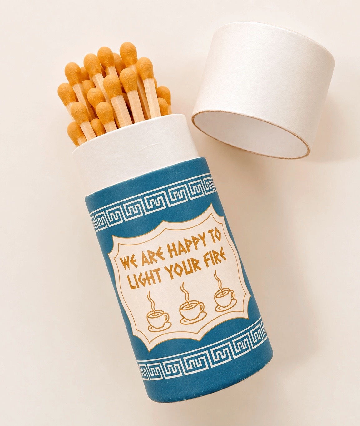 NYC Bodega Coffee Cup Cylinder Matchbox