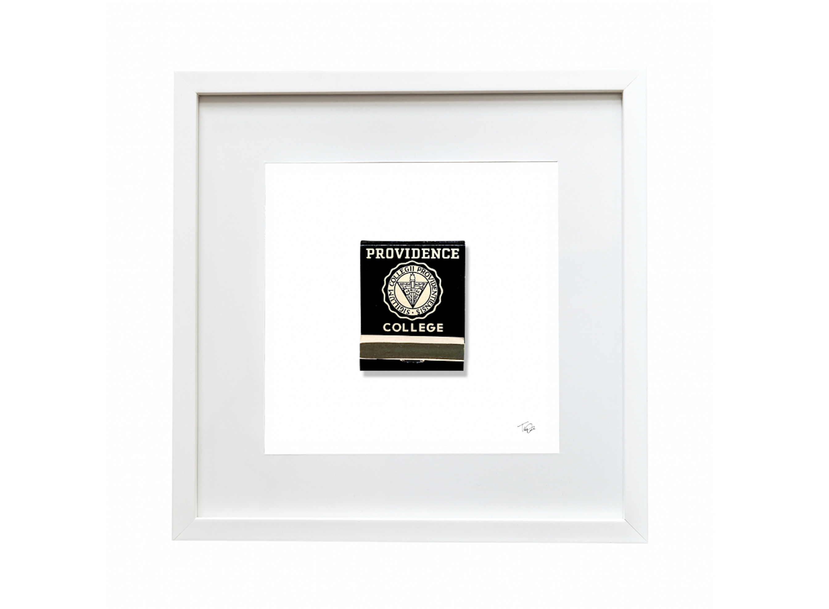 Providence College Matchbook Print