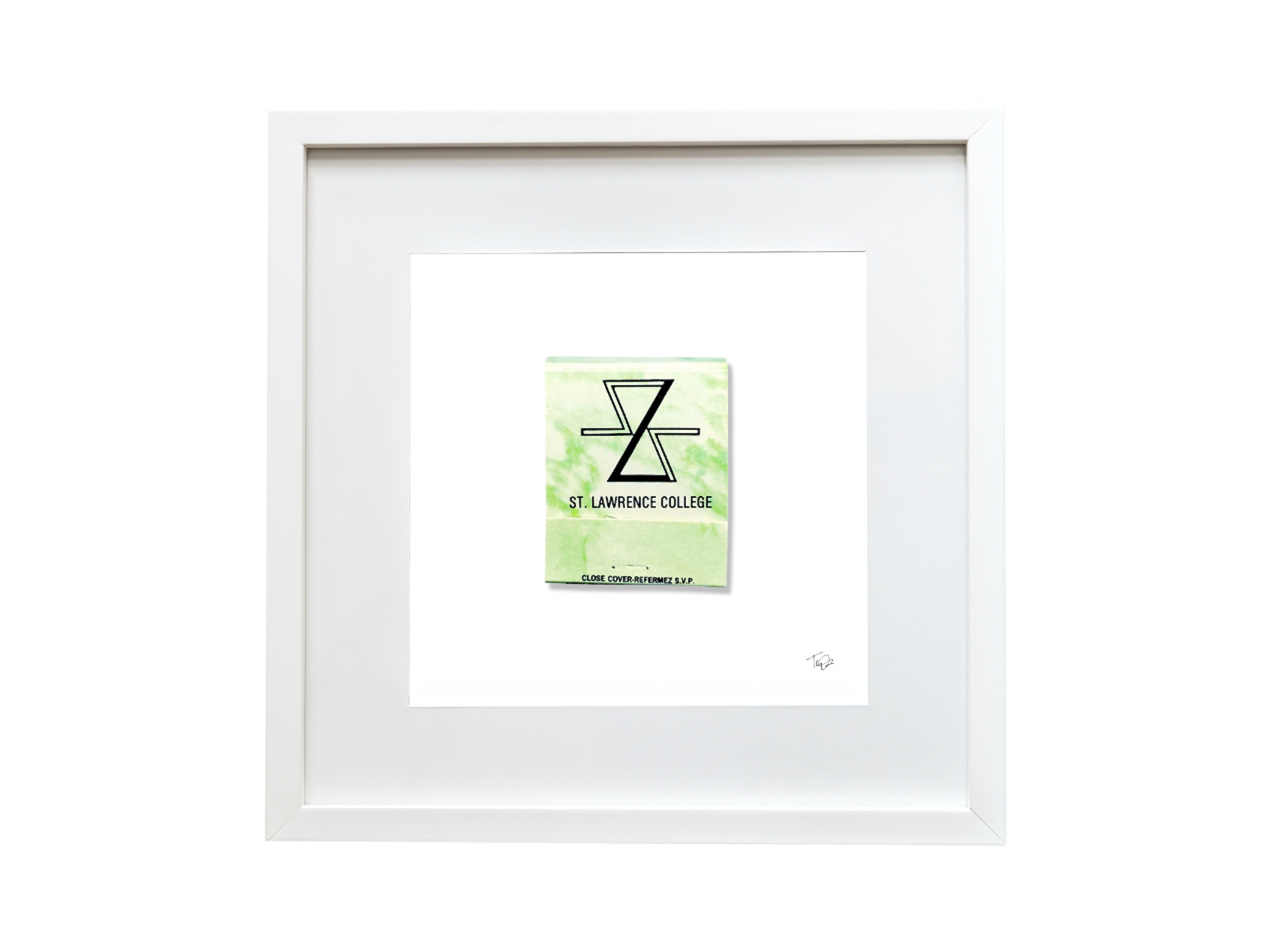 St. Lawrence College Matchbook Print