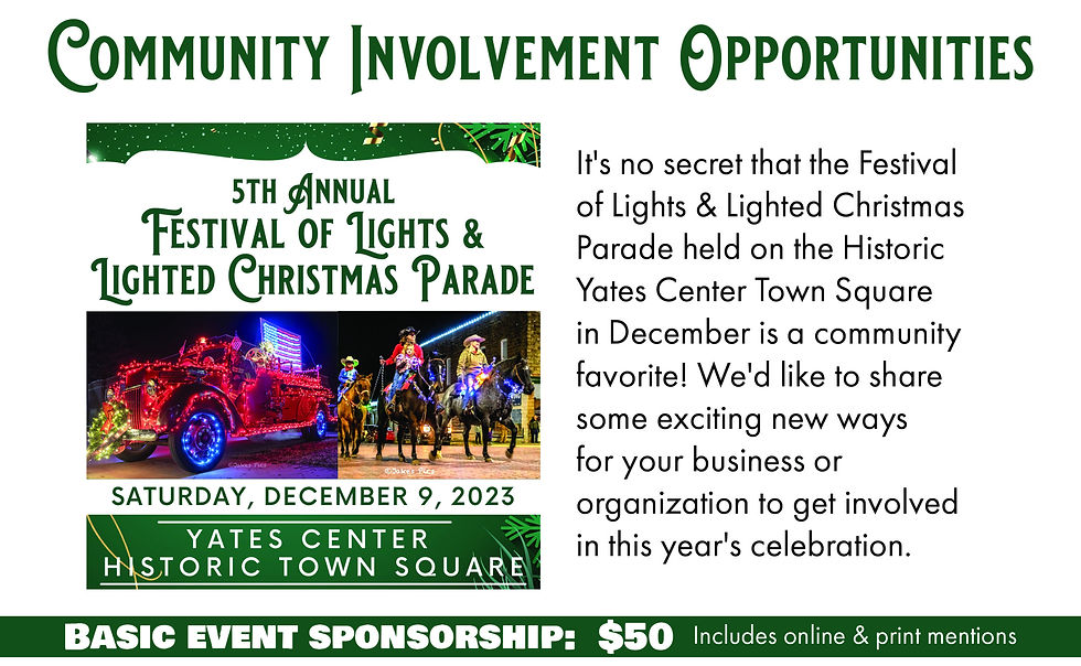 Festival of Lights Sponsorship Opportuni