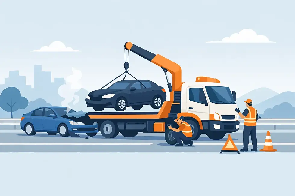 Accident Vehicle Recovery Service Explained