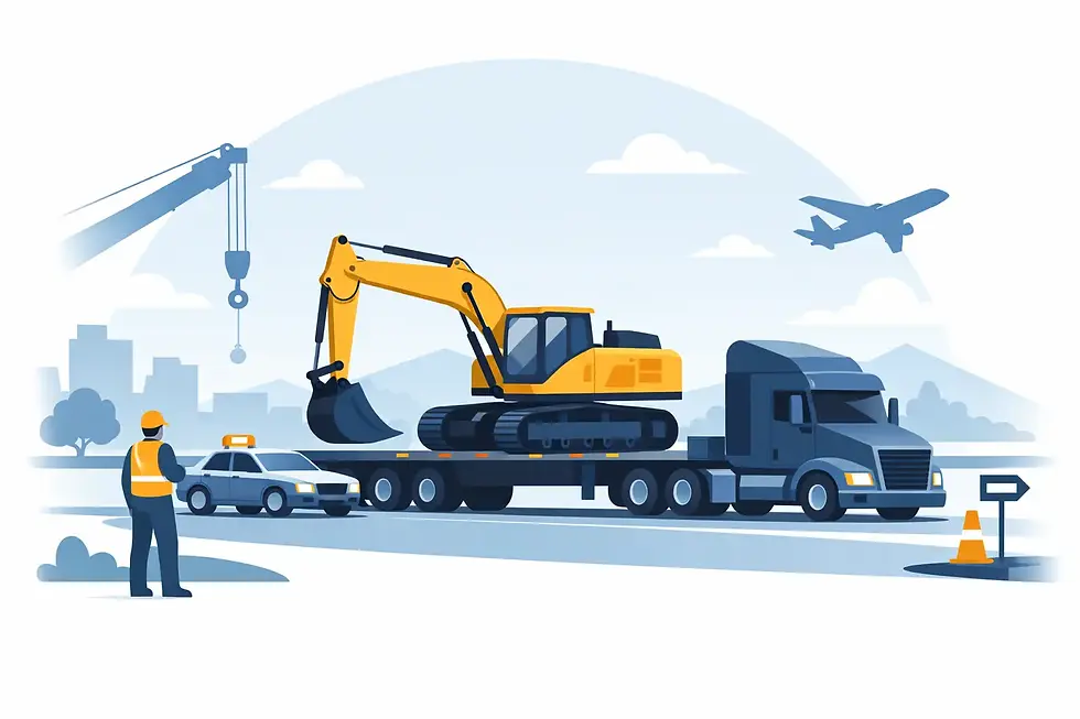 Heavy Machinery Transport Done Properly