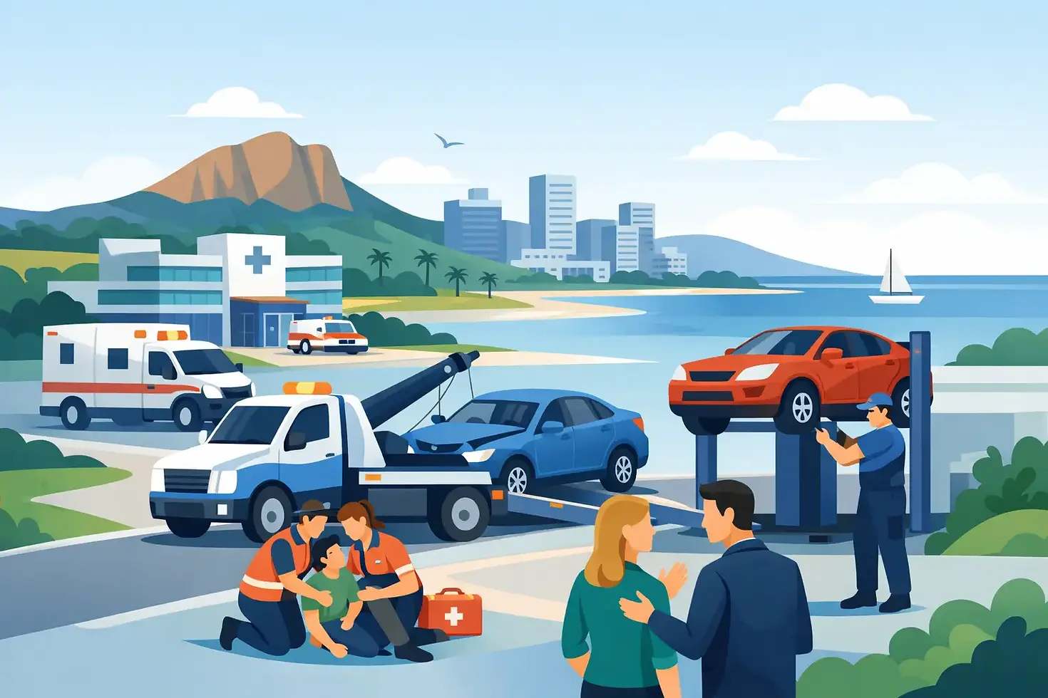 What Does Accident Recovery Include in Townsville?