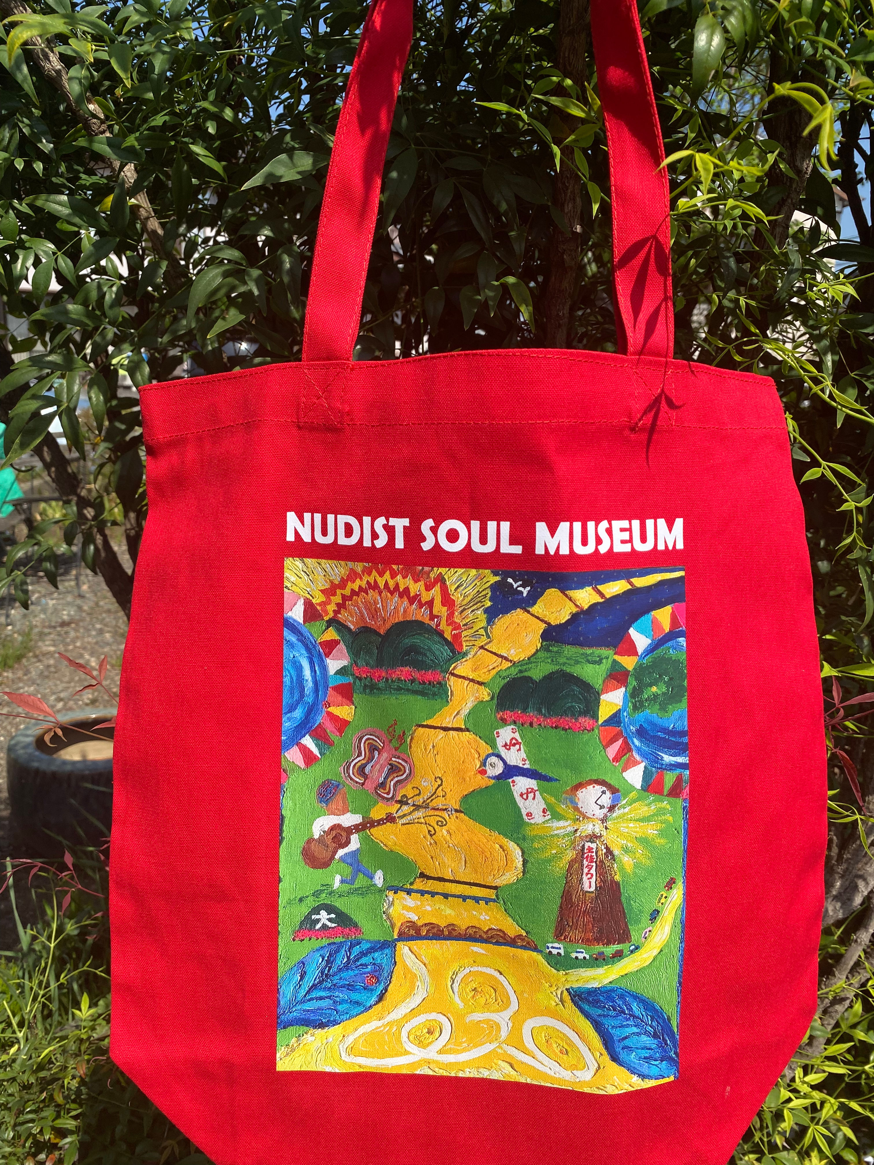 トートバック　2030四万十川鳥瞰の図　　最後の一枚