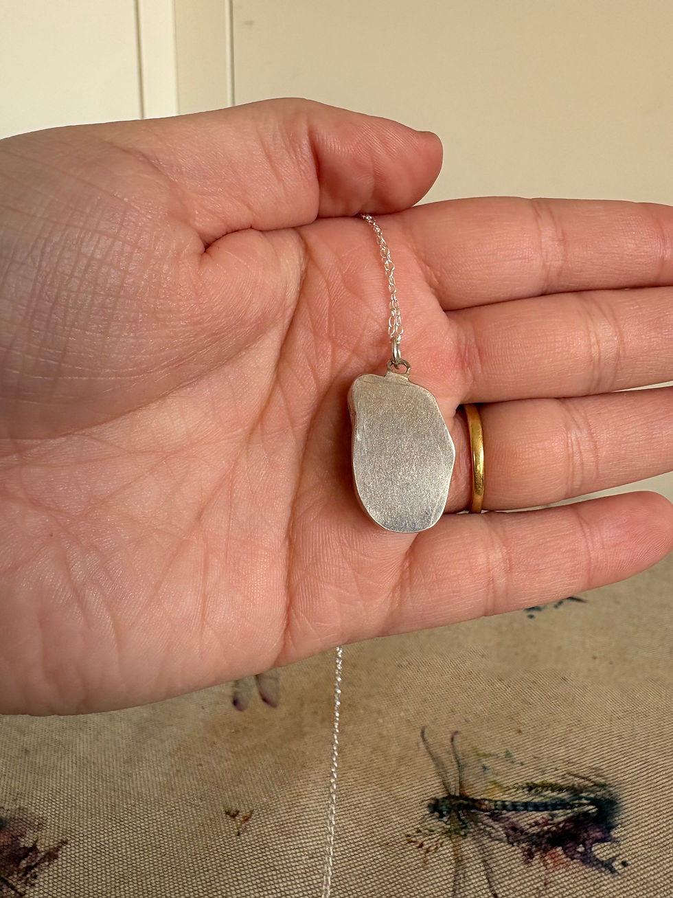 Thumbnail: Sea glass pendant (Large)