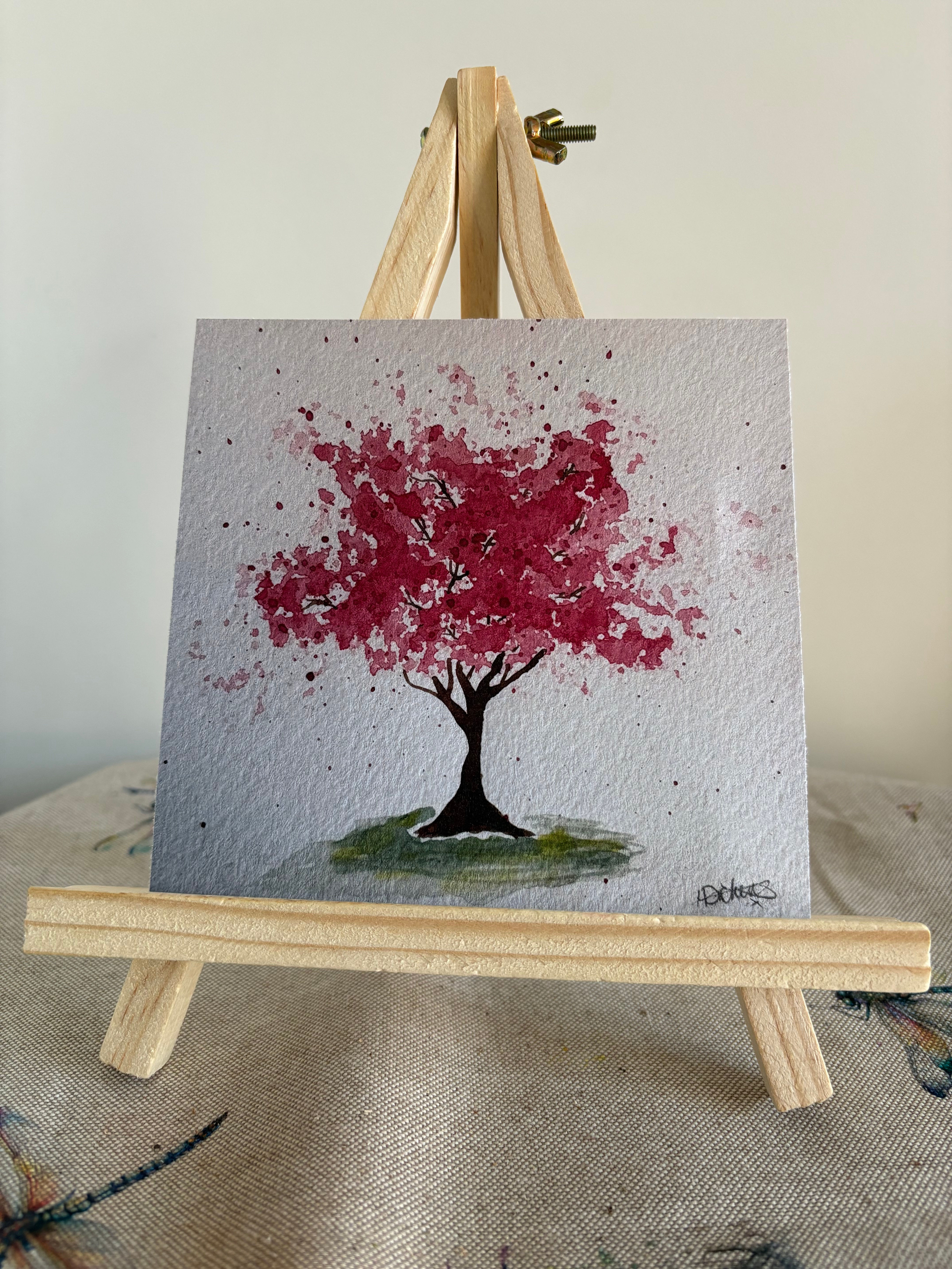 Blossom Watercolour print