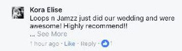 Kitchener Waterloo DJ review. Wedding DJ review from a local KW bride for Loops N Jamzz