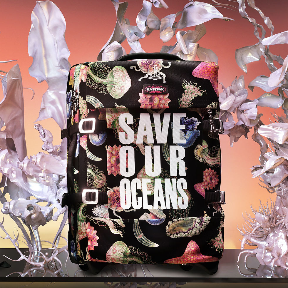 Thumbnail: Eastpak X Vivienne Westwood Tranverz Suitcase