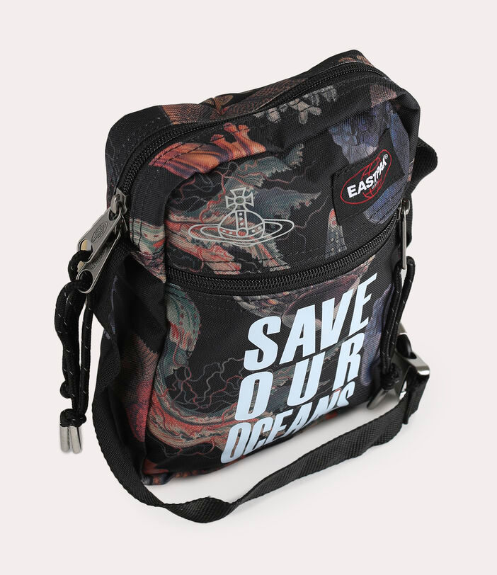 ☆VIVIENNE WESTWOOD X EASTPAK☆ CROSS BAG ONE BLACK Eastpak X Vivienne Westwood One Crossbody Bag | Tyan Boutique
