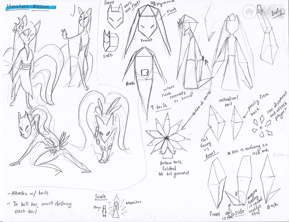 UNFOLD Monster Design Concept