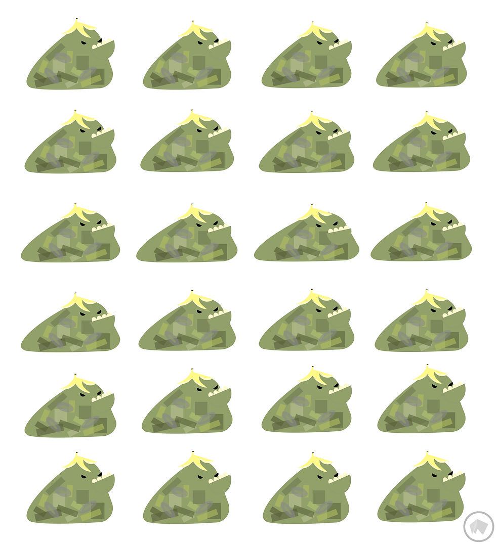 Monster Asset Sprite Sheet