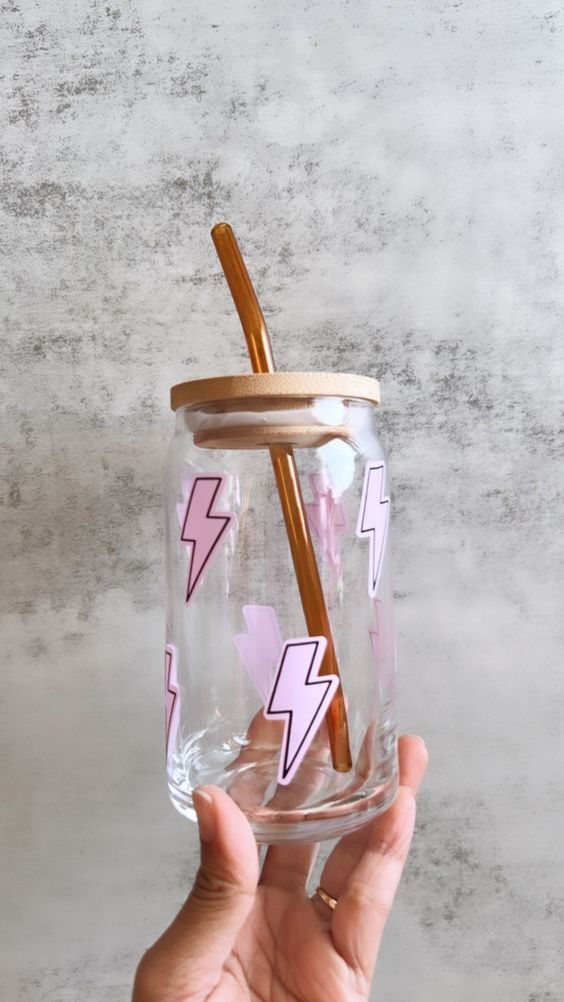 Miniatura: Vaso lata de Vidrio 🧋