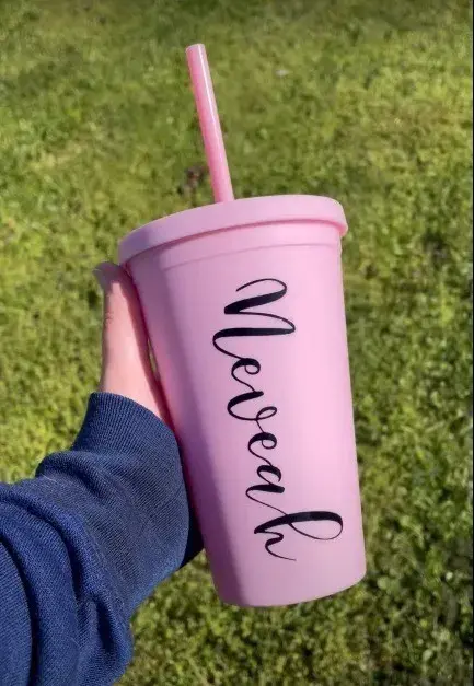 Miniatura: Vaso con Tapa 16 oz 🥤