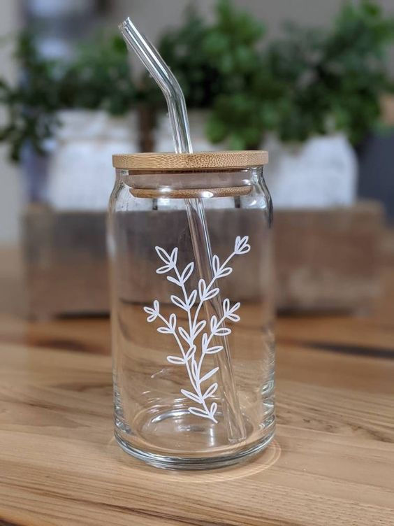 Miniatura: Vaso lata de Vidrio 🧋