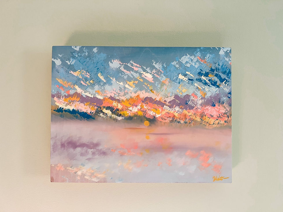 Thumbnail: “Walking on Water” 12” x 9”