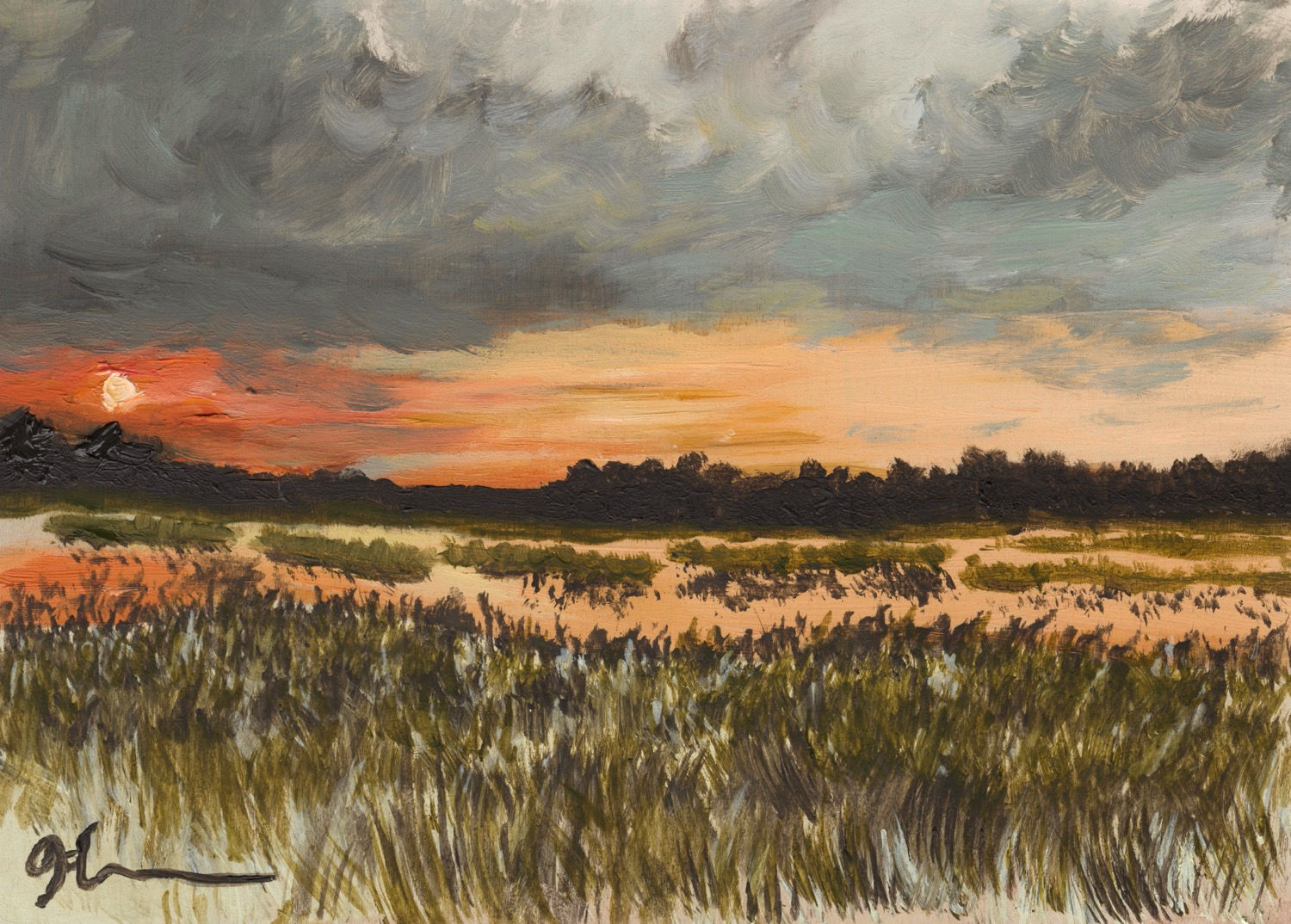 “Last of Summer Magic” Framed Giclee