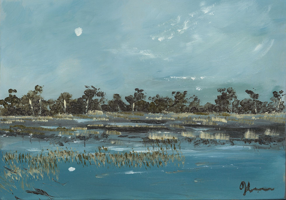 Thumbnail: “Marsh Stories” 7” x 5”