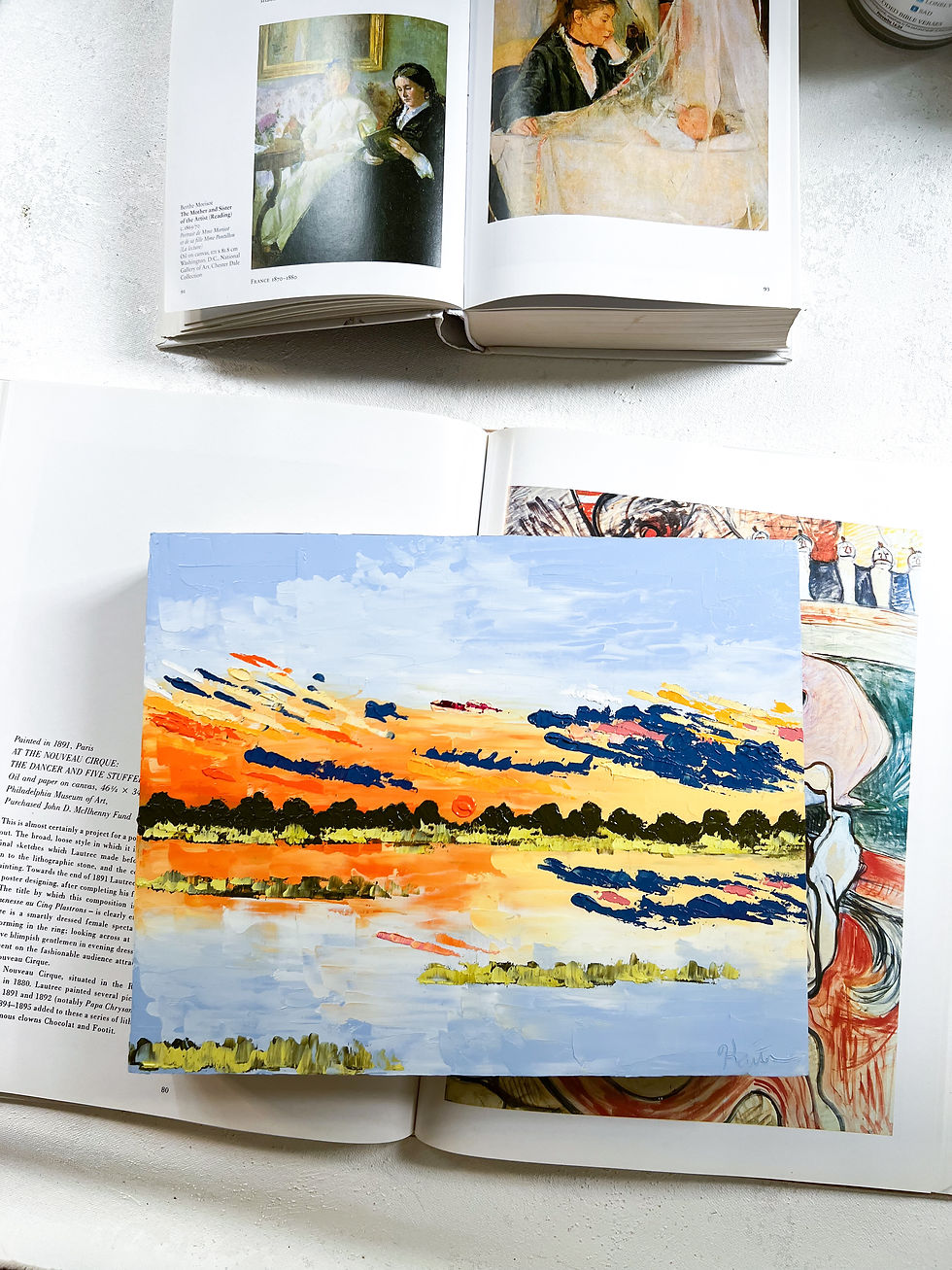 Thumbnail: “Golden Shores” 8” x 10”