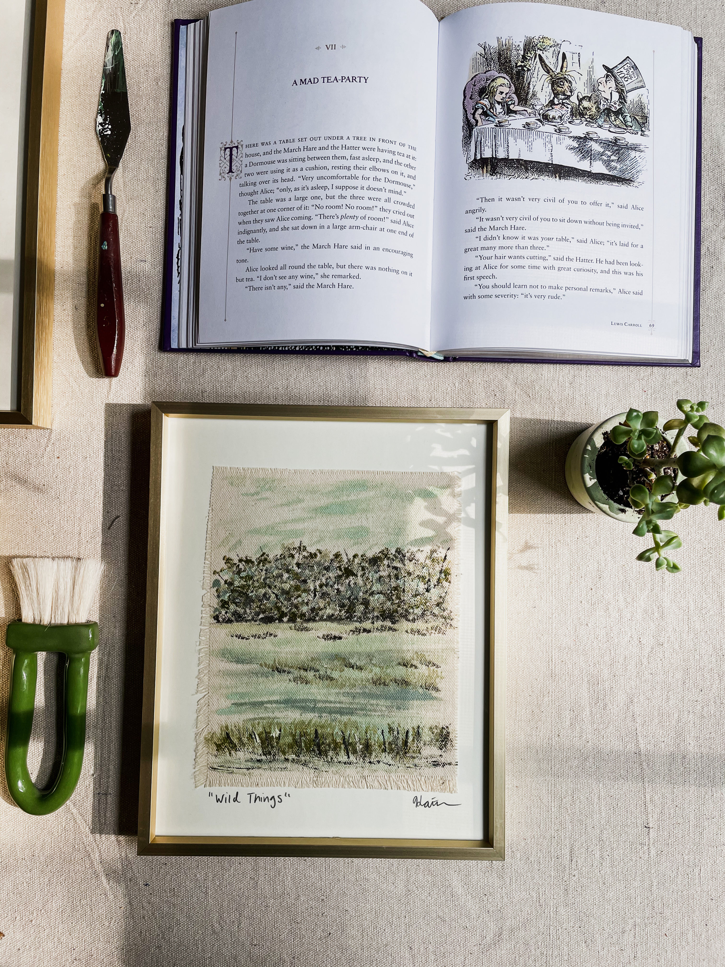 “Wild Things” 6” x 8” 