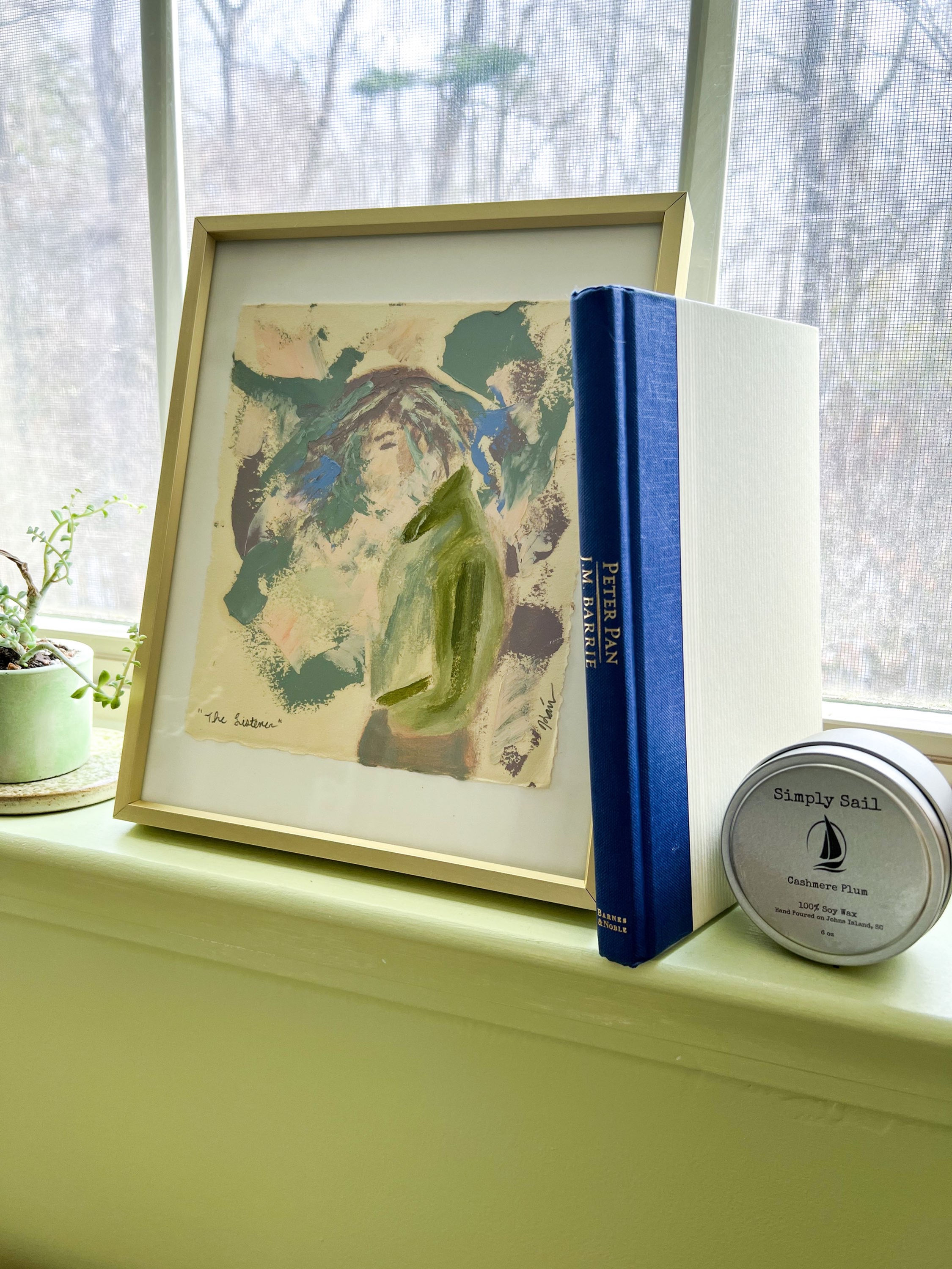 “The Listener” with Peter Pan Novel