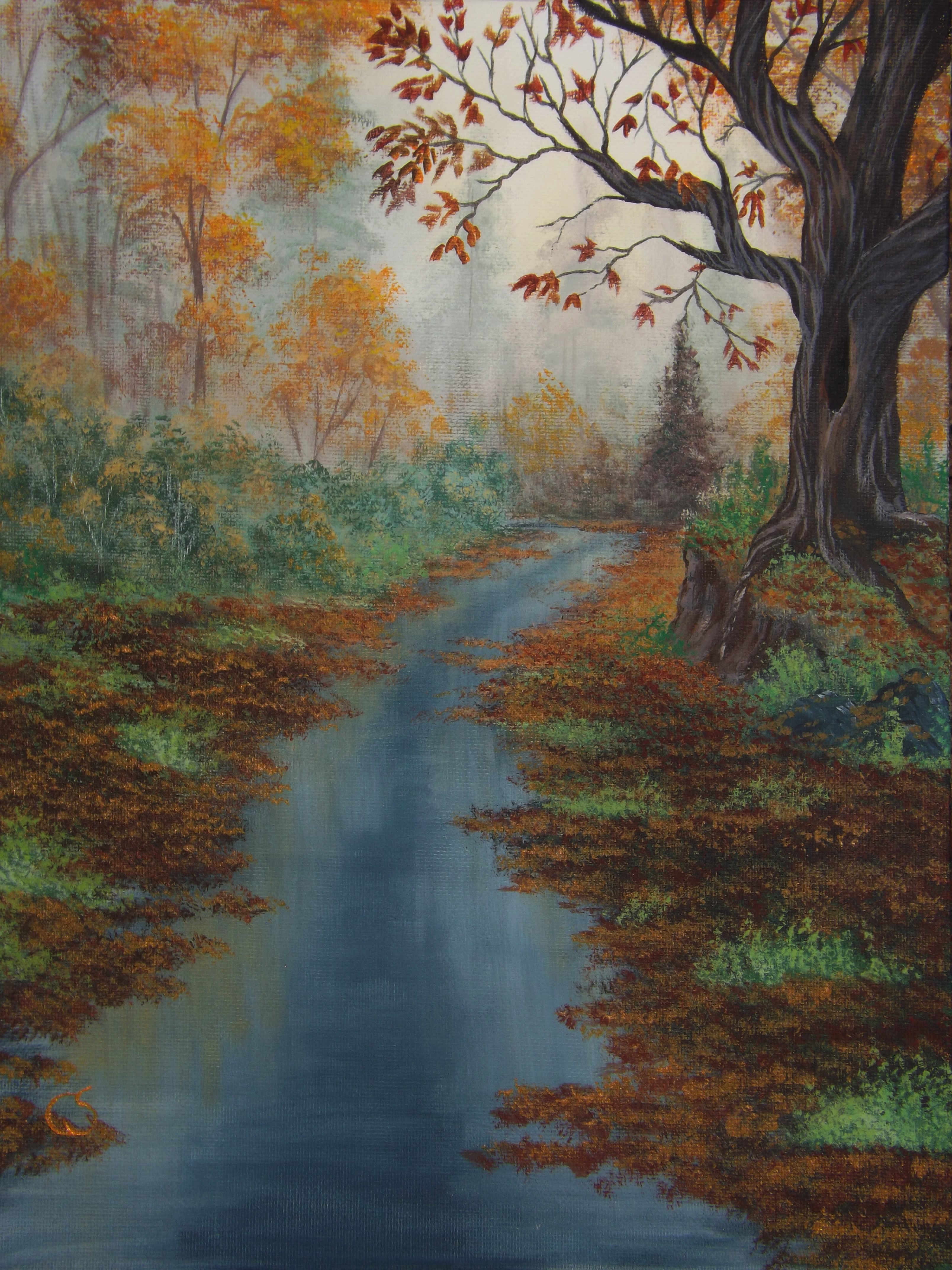 Morning Autumn Rain