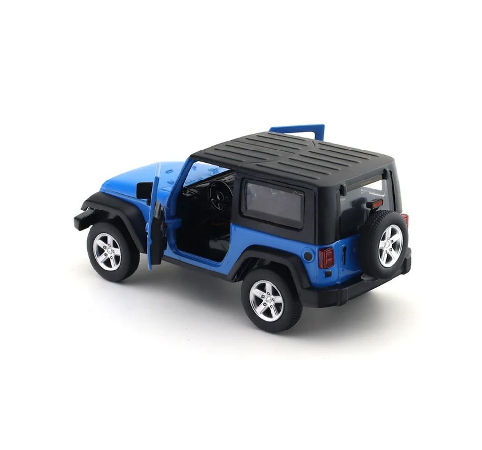 Thumbnail: Jeep Wrangler 1:32 Scale (Blue)