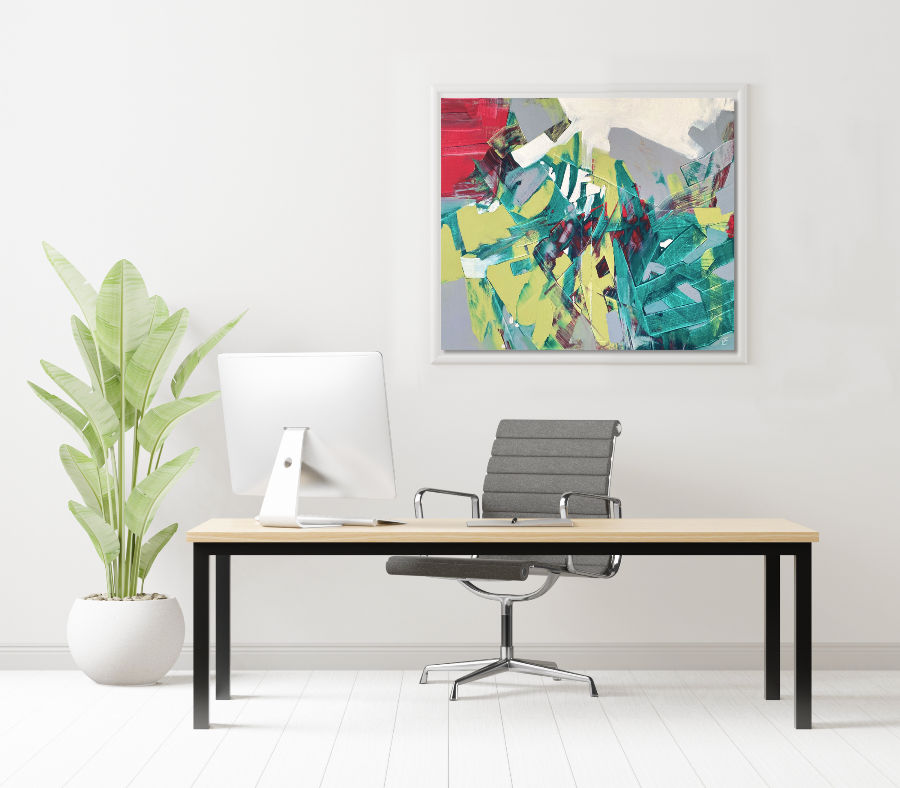 Thumbnail: Tropic define, 2022 | Acrylic on canvas | 80 x 100 cm