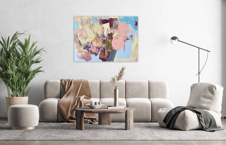 Thumbnail: Autumn waltz, 2022 | Acrylic on canvas | 140x100cm