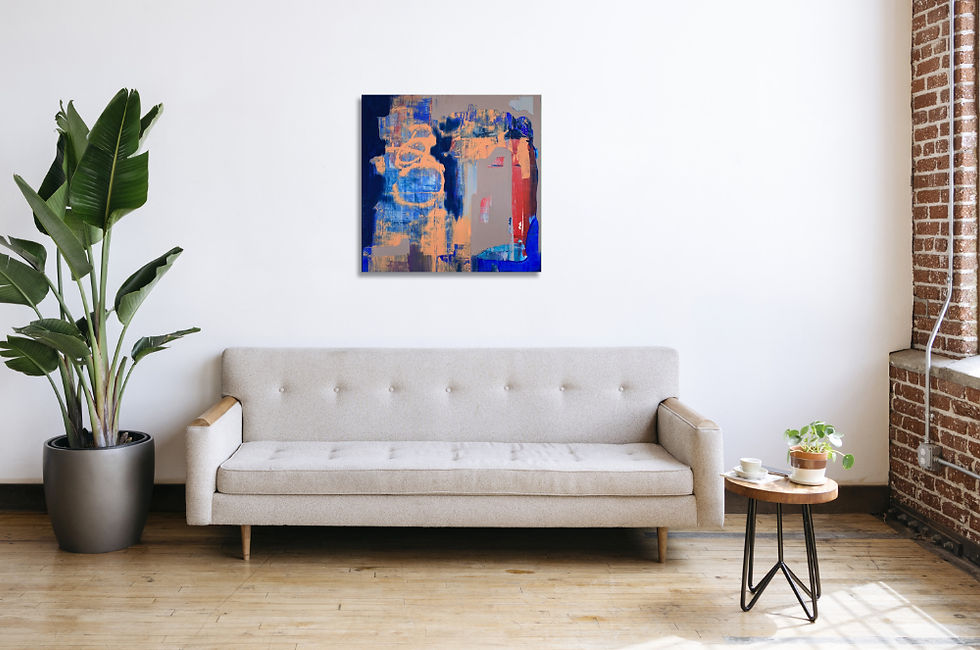 Thumbnail: Nightfall, 2022 | Acrylic on canvas | 80x80cm