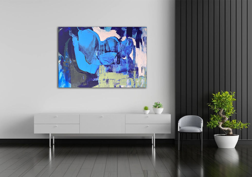 Thumbnail: Moonlight flower, 2023 | Acrylic on canvas | 130x90cm