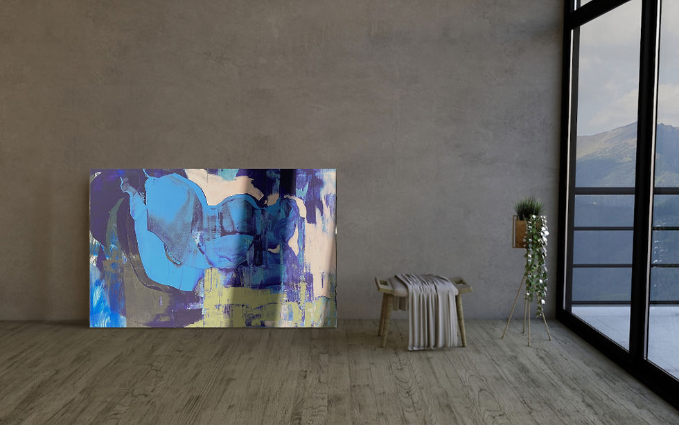 Thumbnail: Moonlight flower, 2023 | Acrylic on canvas | 130x90cm