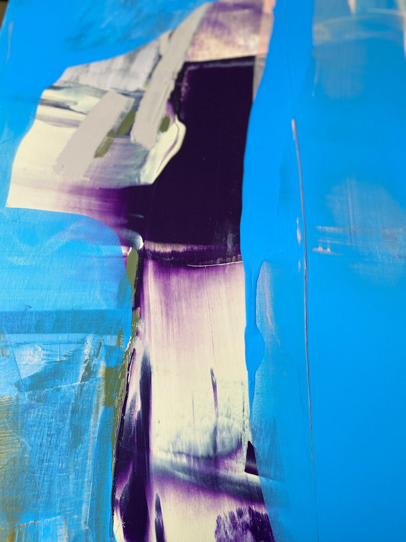 Thumbnail: Amasing fusion , 2023 | Acrylic on canvas | 100x100cm