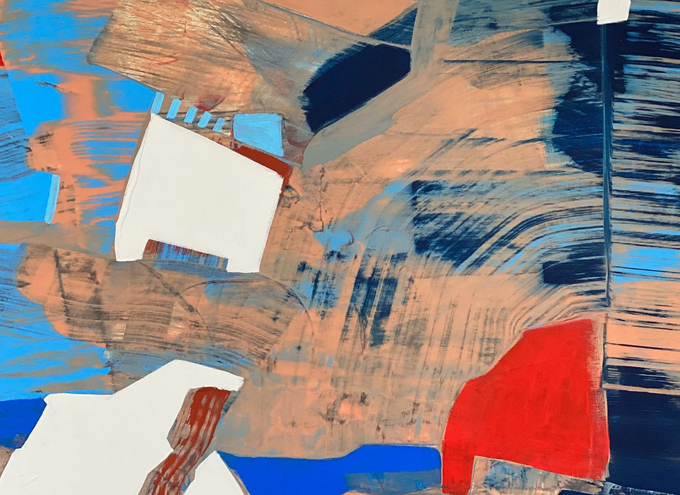 Thumbnail: Nautic, 2022 | Acrylic on canvas | 130x 80cm