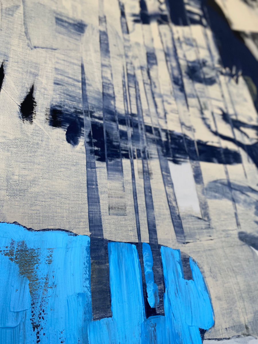 Thumbnail: Unframed time, 2023 | Acrylic on canvas | 80x100cm