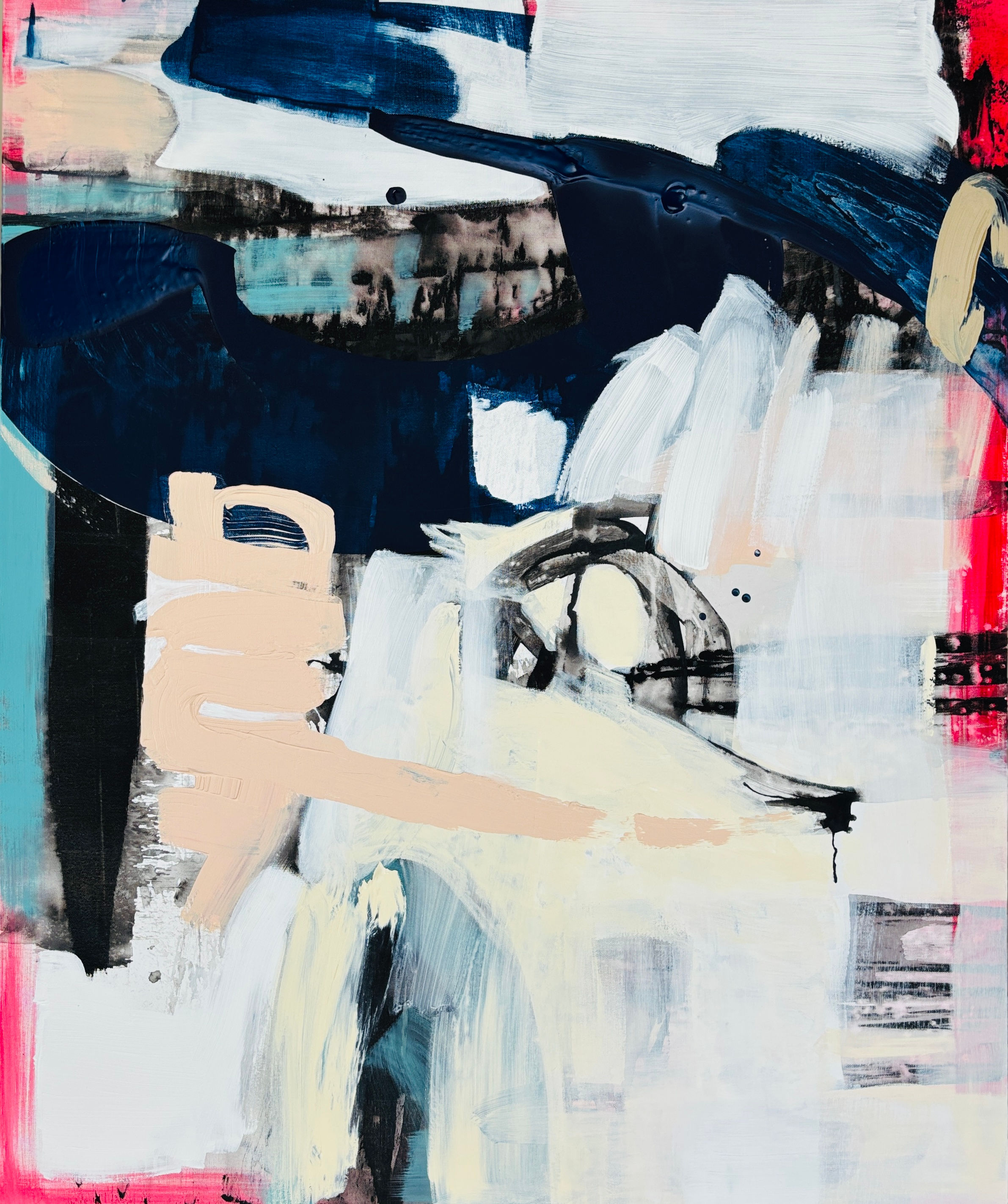 Nocturne, 2025 | 100x120 cm | acrylic on canvas